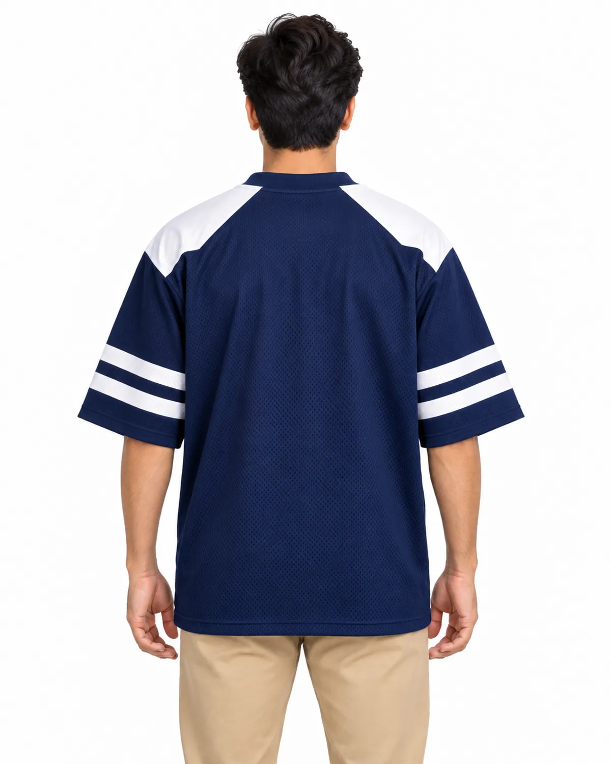 Game Day Jersey, Navy, men's back view, Cohorg