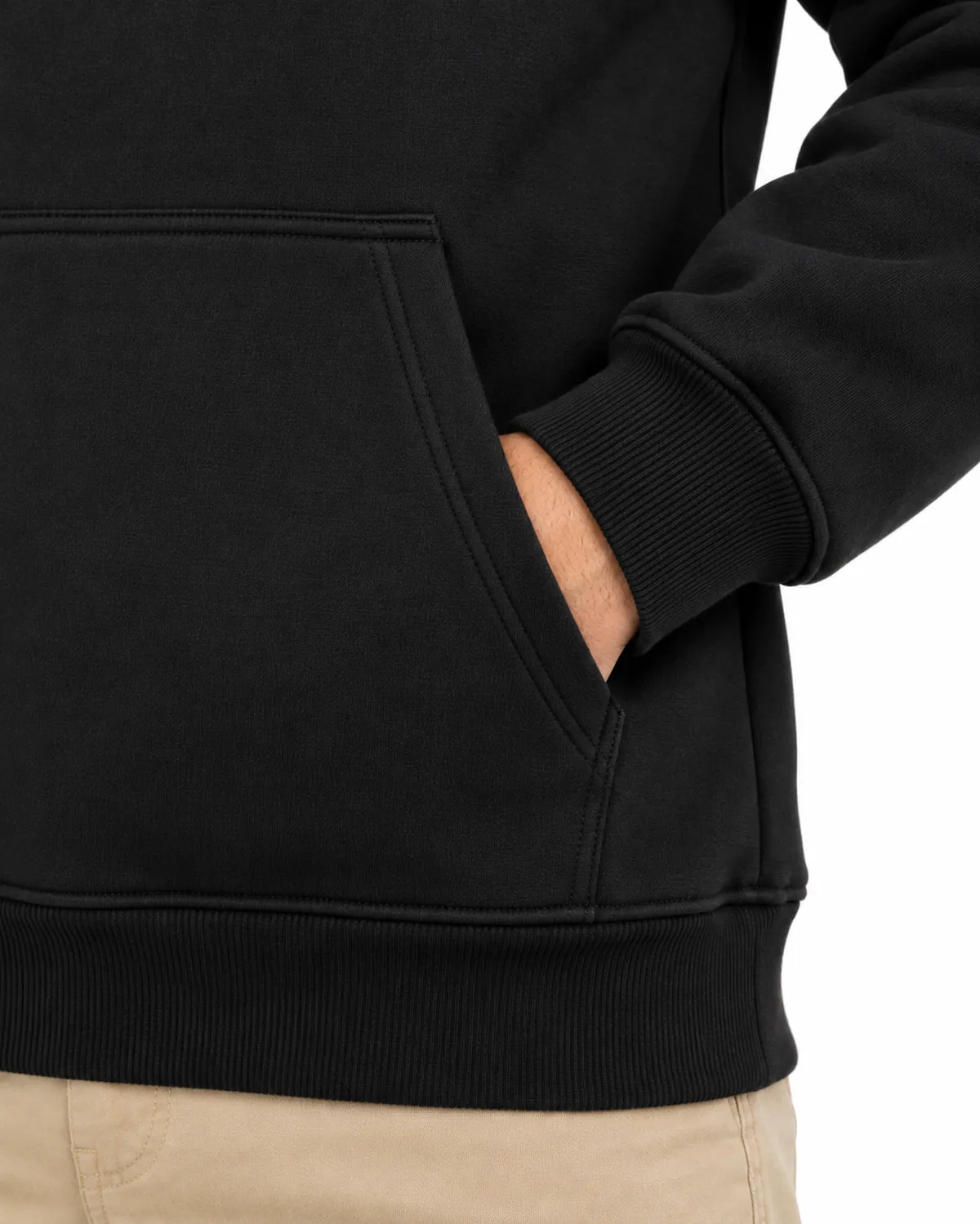 Classic Hoodie, Black, men's feature view, Cohorg