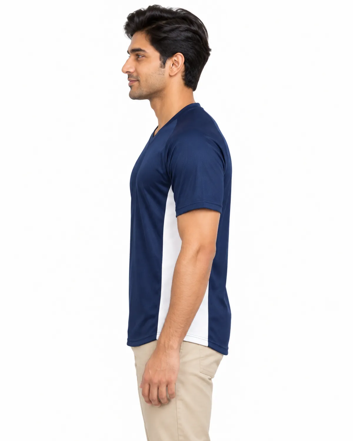 Performance Jersey, Navy, men's side view, Cohorg