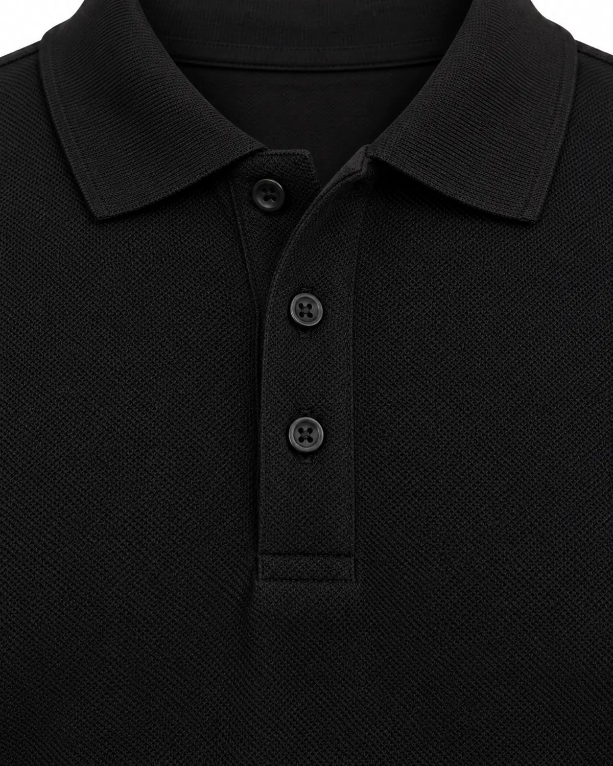 Premium Polo Shirt, Black, men's feature view, Cohorg