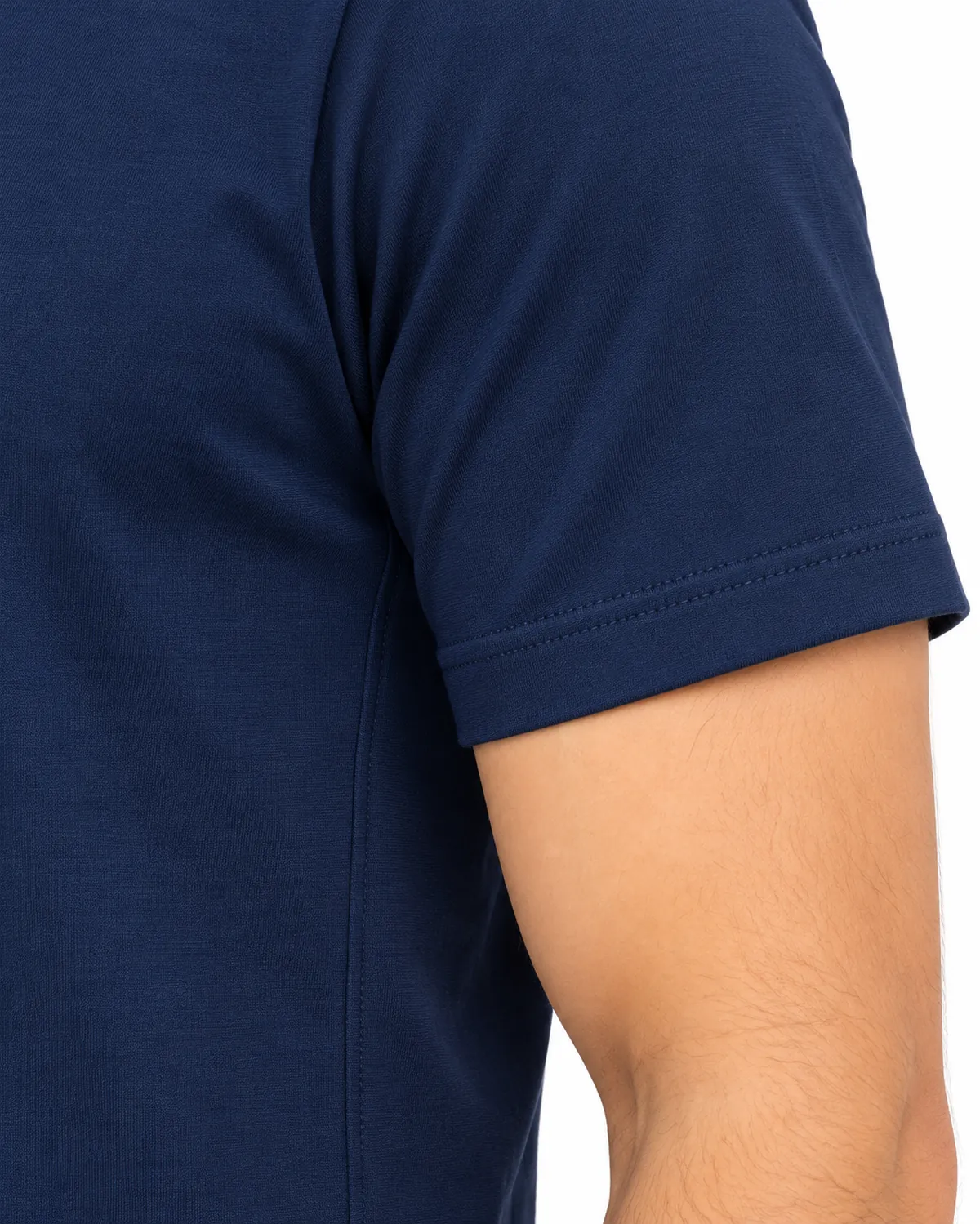 Classic Round Neck T-Shirt, Navy, men's feature view, Cohorg
