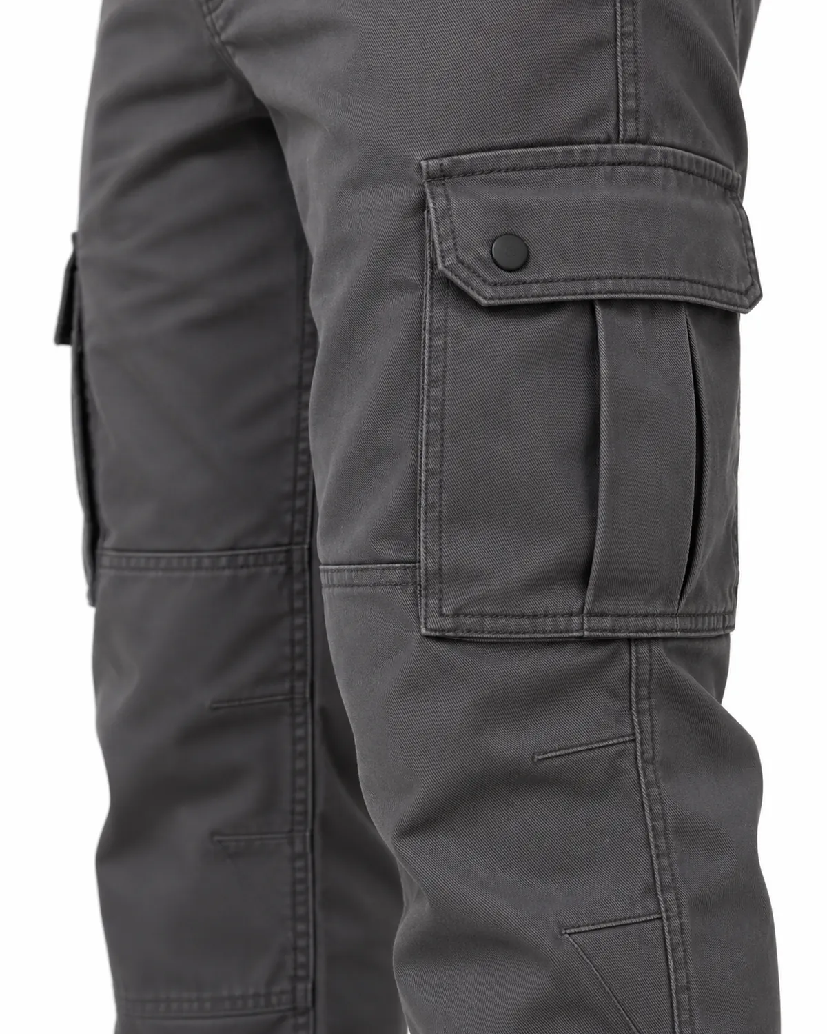 Work Cargo Trousers uniform, Charcoal, men's feature view, Cohorg