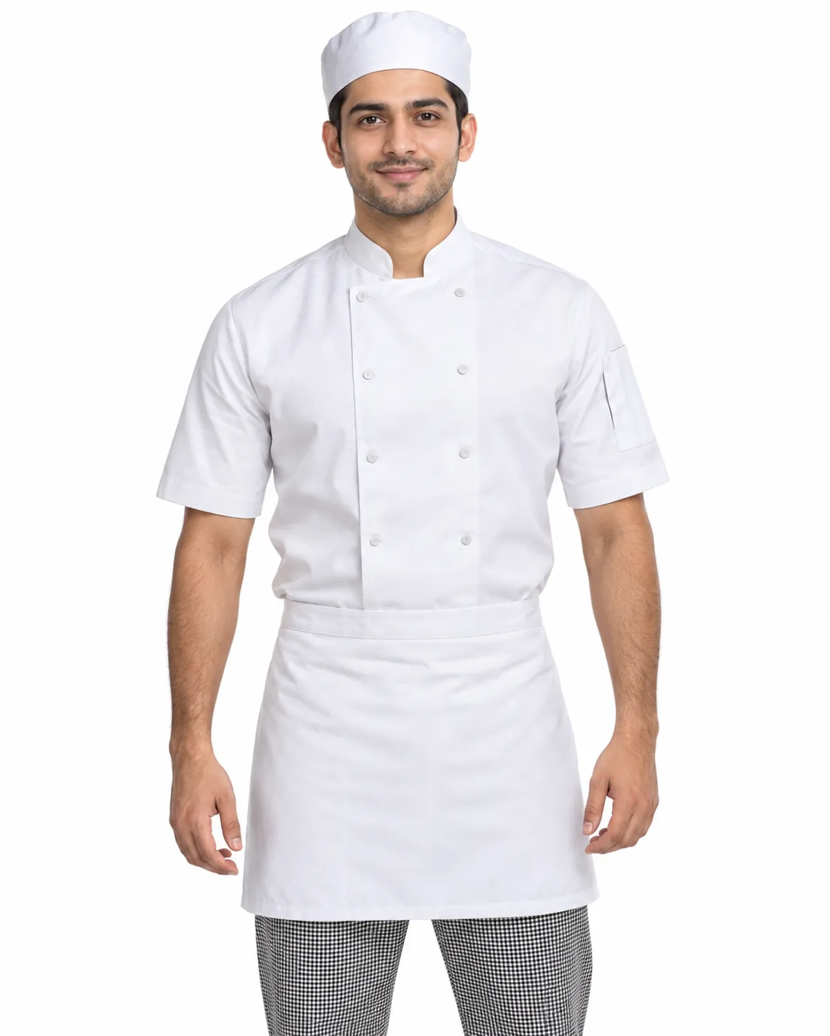 Short-Sleeve Chef Coat