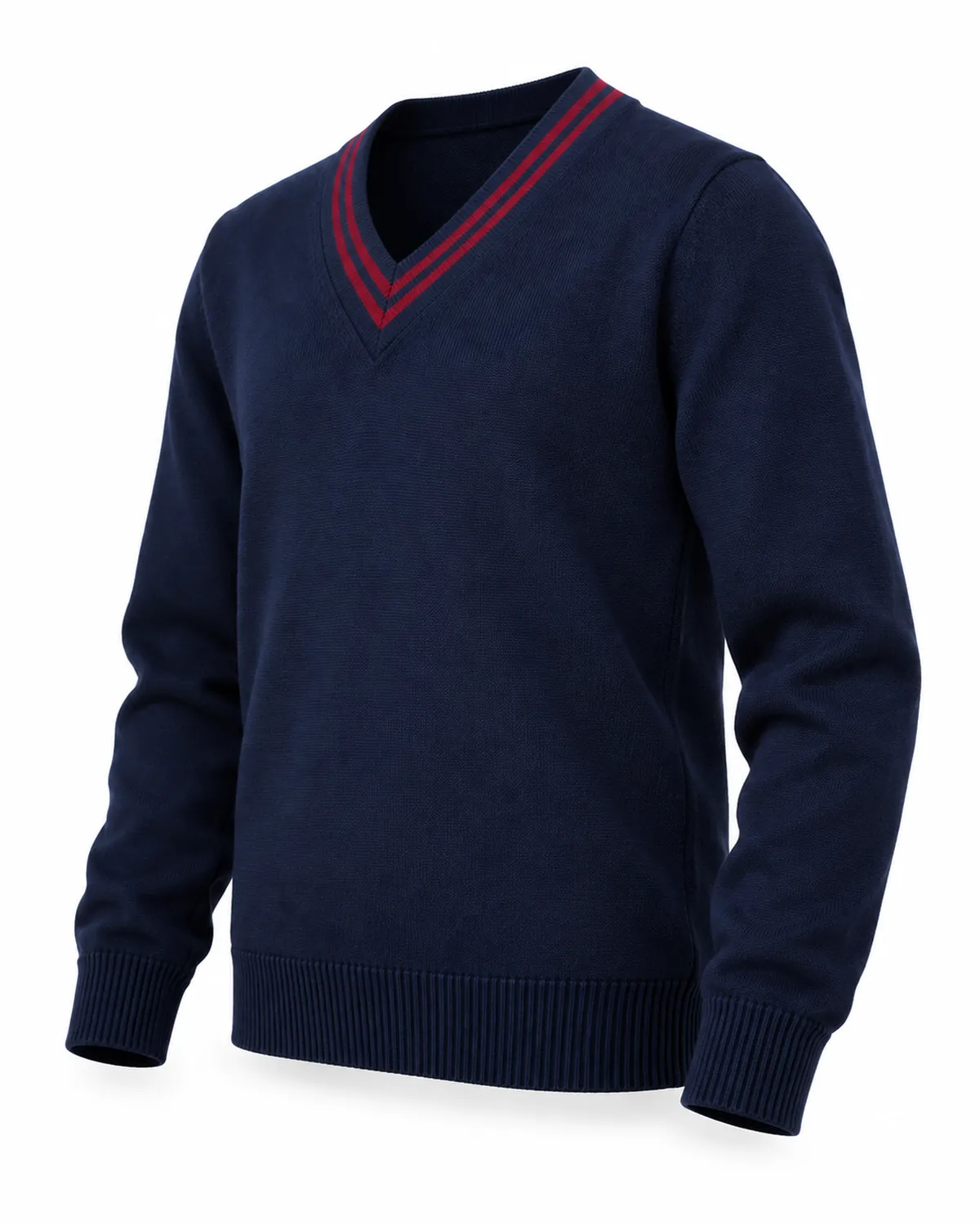 School Sweater uniform, Navy, side view, Cohorg
