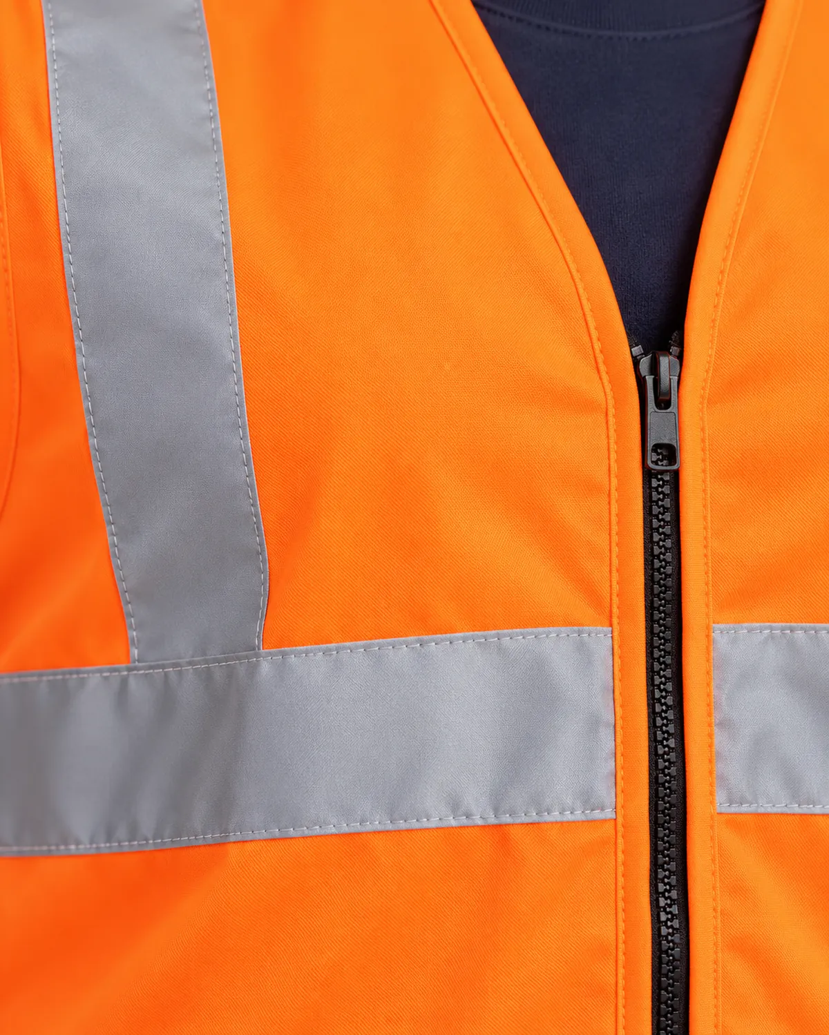 Hi-Vis Vest uniform, Orange, women's feature view, Cohorg