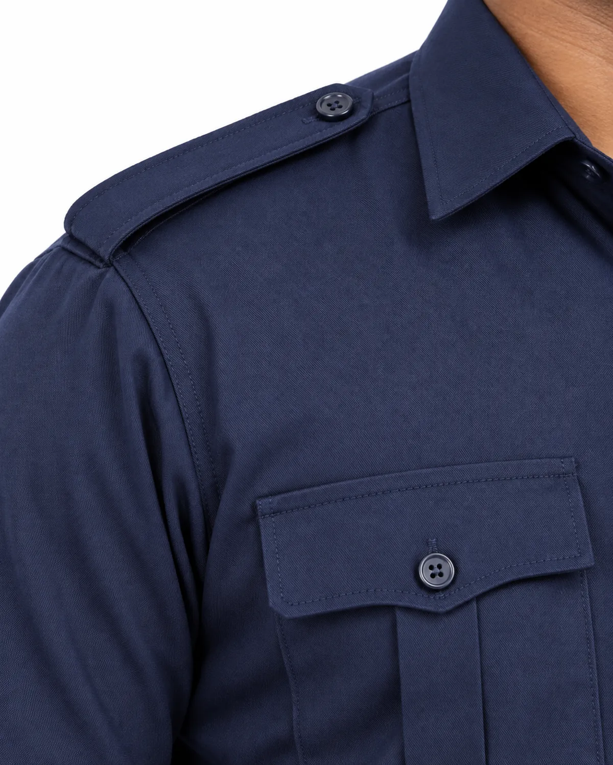 Security Uniform Shirt uniform, Navy, men's feature view, Cohorg